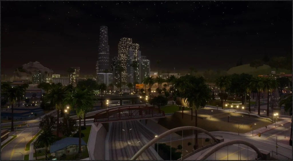 GTA San Andreas Map - Los Santos | San Fierro | Las Venturas 21 GTA_SanAndreas_DefinitiveEdition_Screenshot